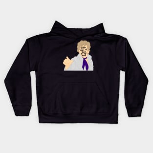 White Goodman Dodgeball Kids Hoodie